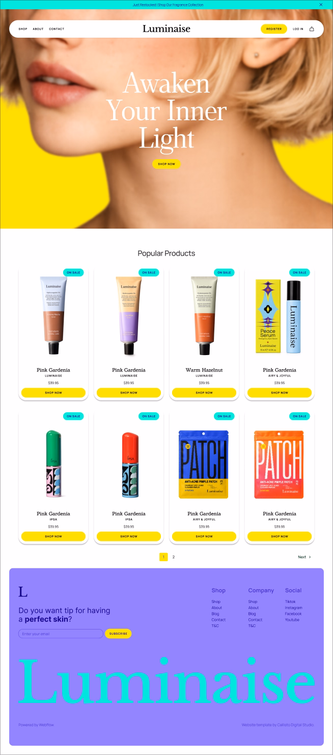 Ukážka e-shopu